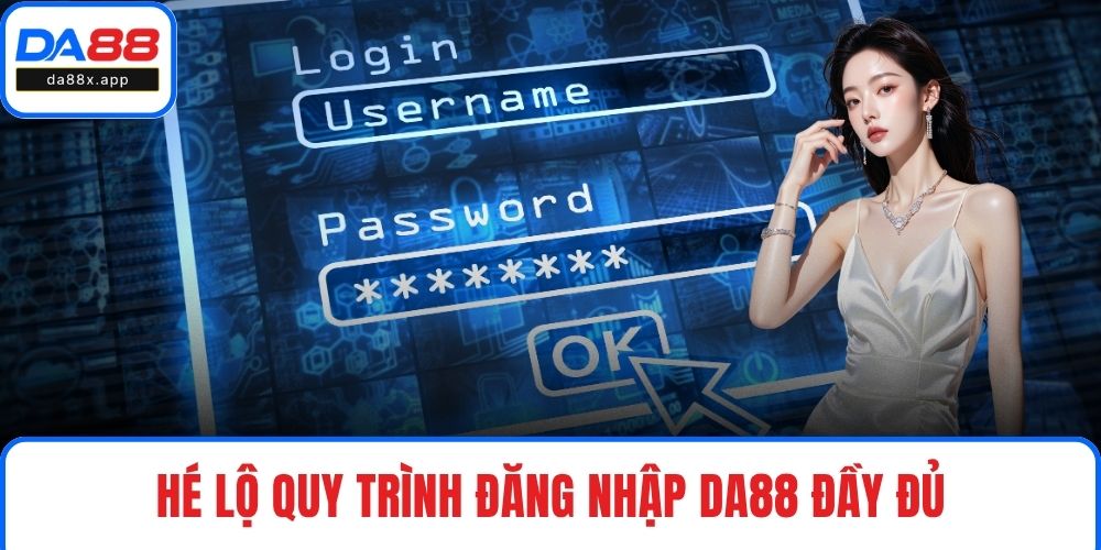 Hé lộ quy trình đăng nhập DA88 đầy đủ