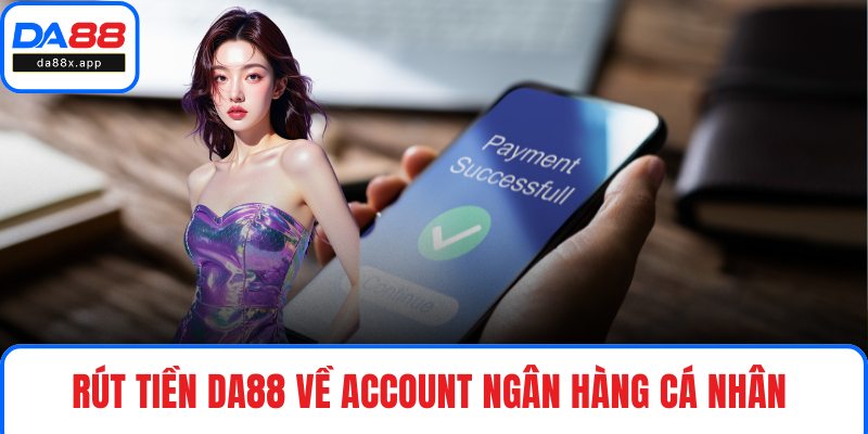 Rút tiền DA88 về account ngân hàng cá nhân 